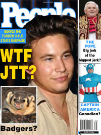 People Magazine has already designed the first cover to feature Jonathan Taylor Thomas.
