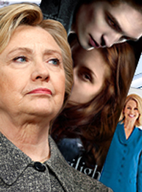 An FBI probe in to Hillary Clinton's email has uncovered a large amount of Twilight fan fiction and pantsuit catalogs. 