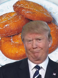 President Trump has signed an order to ensure all donuts do not have a whole. 