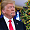 Trump was photographed earlier this month with tinsel hanging from his mouth leading many to believe that he has been eating the decorations.