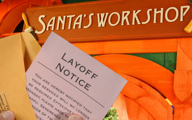 Santa Co. Announces Elf, Reindeer Layoffs
