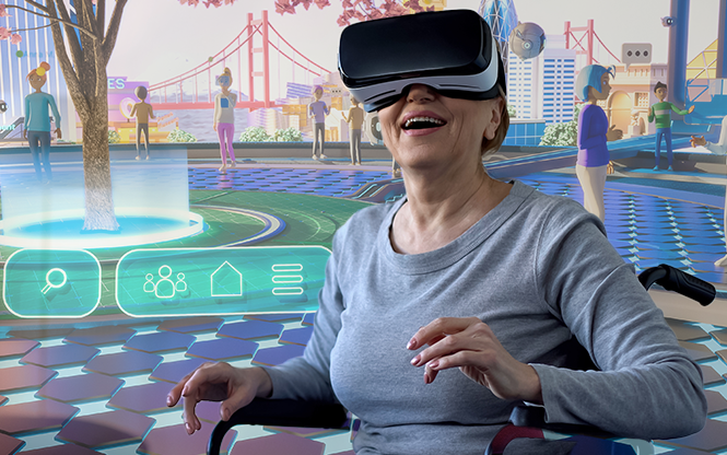 Meta Developing VR World for Old, White People