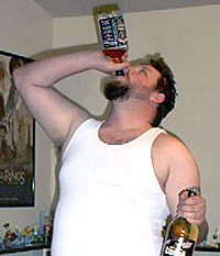 File Photo: Ricky J. Dent enjoys a drink at a recent party.