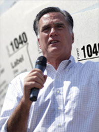 Mitt Romney says he will not release his past tax records because those records contain the Anti-Life Equation.