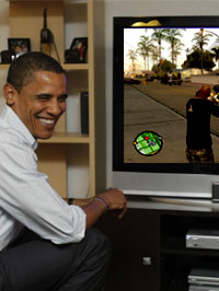 President Obama has been spending a lot more time playing video games like Grand Theft Auto since being re-elected president.