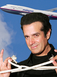 David Copperfield has been called in for questioning regarding missing Malaysian Air Flight 370.