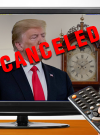 The Donald Trump Presidency's historically bad ratings may lead networks to cancel the show before the end of the current season. 